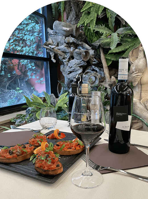 Wine pouring over a dinner table